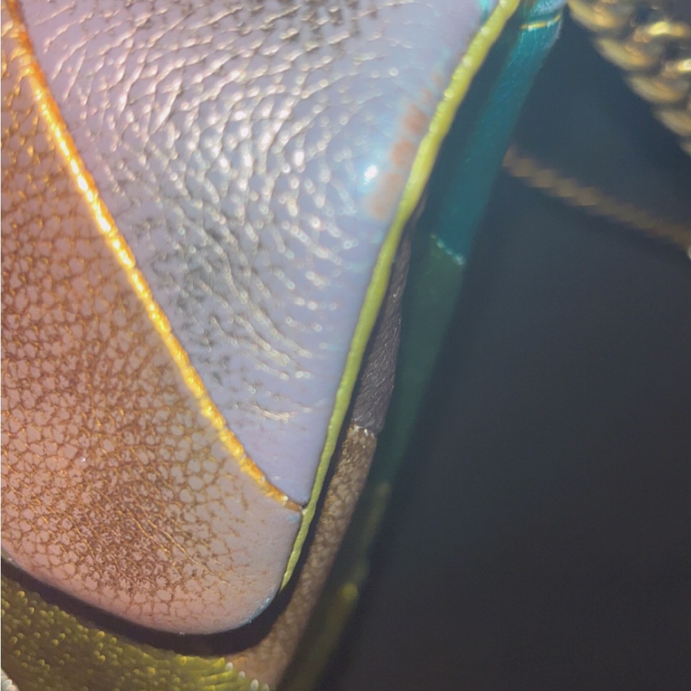 Kurt Geiger Metallic Rainbow Shoulder Bag - Picture 5 of 5